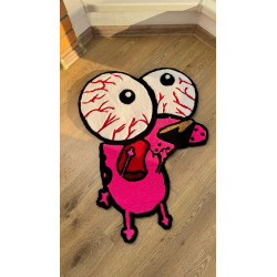 Courage the cowardly dog carpet