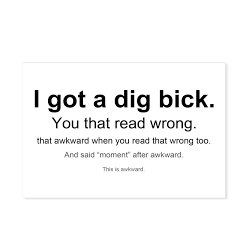 "You that read wrong" Bookmark