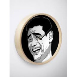 Hilarious Laughing Face meme Clock