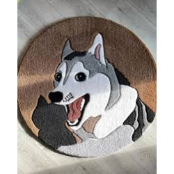 Delighted Husky carpet
