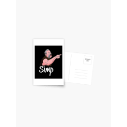 Angry Man Postcard