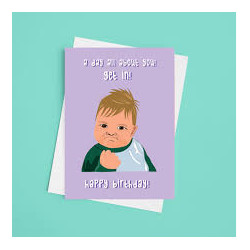 "Success Kid" Postcard