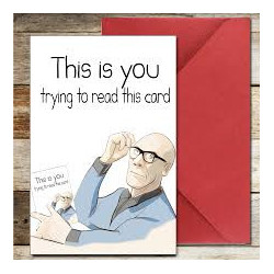 This Is You meme Postcard